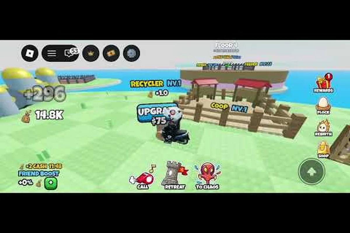 Grow a Chicken Fighter Cara Farming Koin Jauh Lebih Cepat